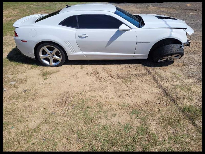 2014 - 2015 Chevrolet Camaro SS Coupe Rear Back Deck Lid Spoiler D80 Paint White - The Parts Farm
