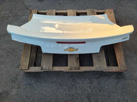 2014 - 2015 Chevrolet Camaro SS Coupe Rear Back Deck Lid Spoiler D80 Paint White - The Parts Farm