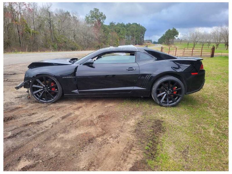 2014 - 2015 Chevrolet Camaro SS Deck Lid Trunk Coupe Spoiler D80 Paint Black 2527 - The Parts Farm