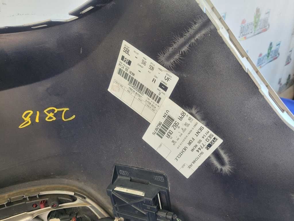 2014 - 2017 Chevrolet SS Sedan Rear Bumper Cover *Read* Paint Silver 2818 - The Parts Farm