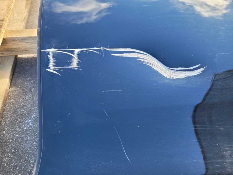 2014 - 2018 Cadillac CTSV 6.2 LT4 Sedan Driver Left Front Door Shell CTS - V Black - The Parts Farm