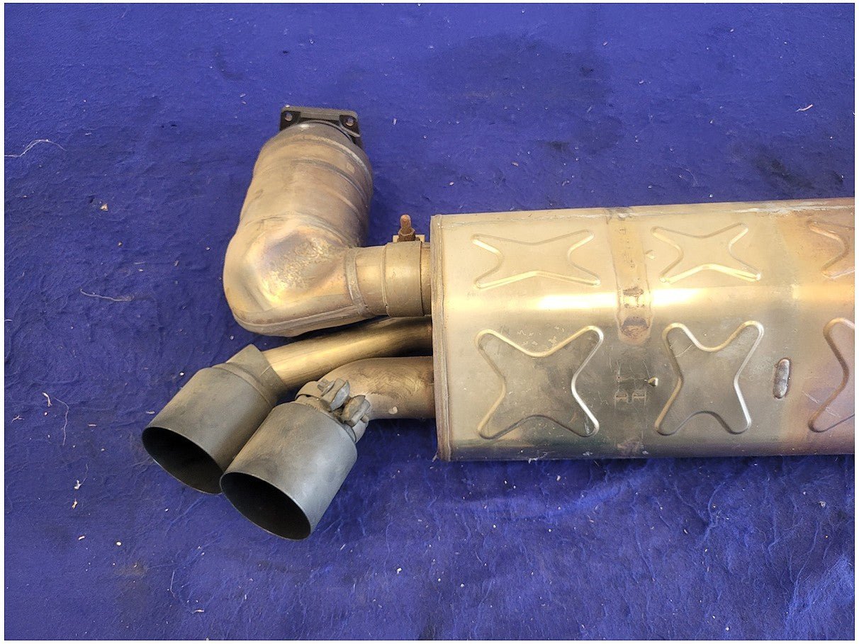 2014 - 2019 Porsche 911 Turbo Boysen Exhaust & Tips 991 OEM - The Parts Farm