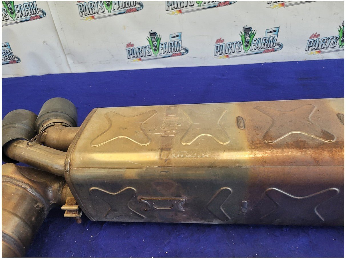 2014 - 2019 Porsche 911 Turbo Boysen Exhaust & Tips 991 OEM - The Parts Farm