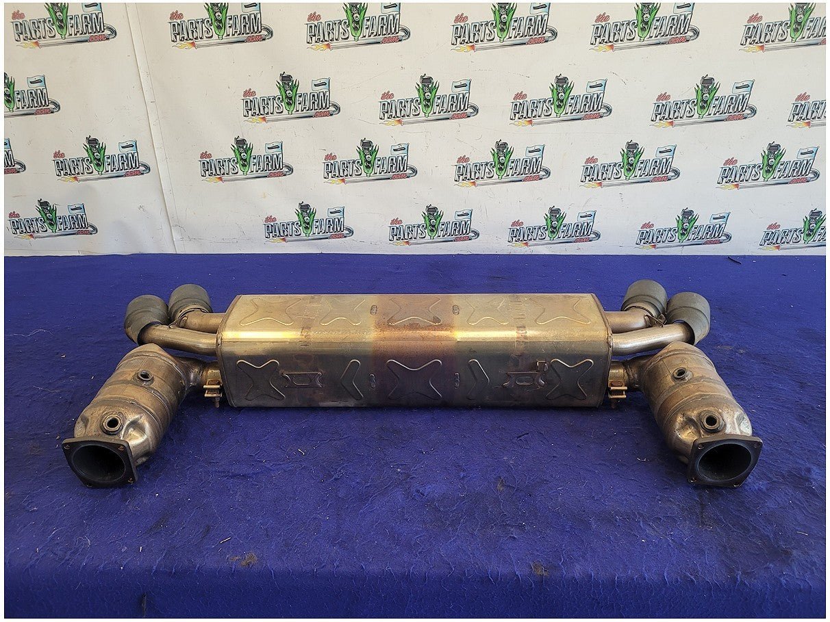 2014 - 2019 Porsche 911 Turbo Boysen Exhaust & Tips 991 OEM - The Parts Farm