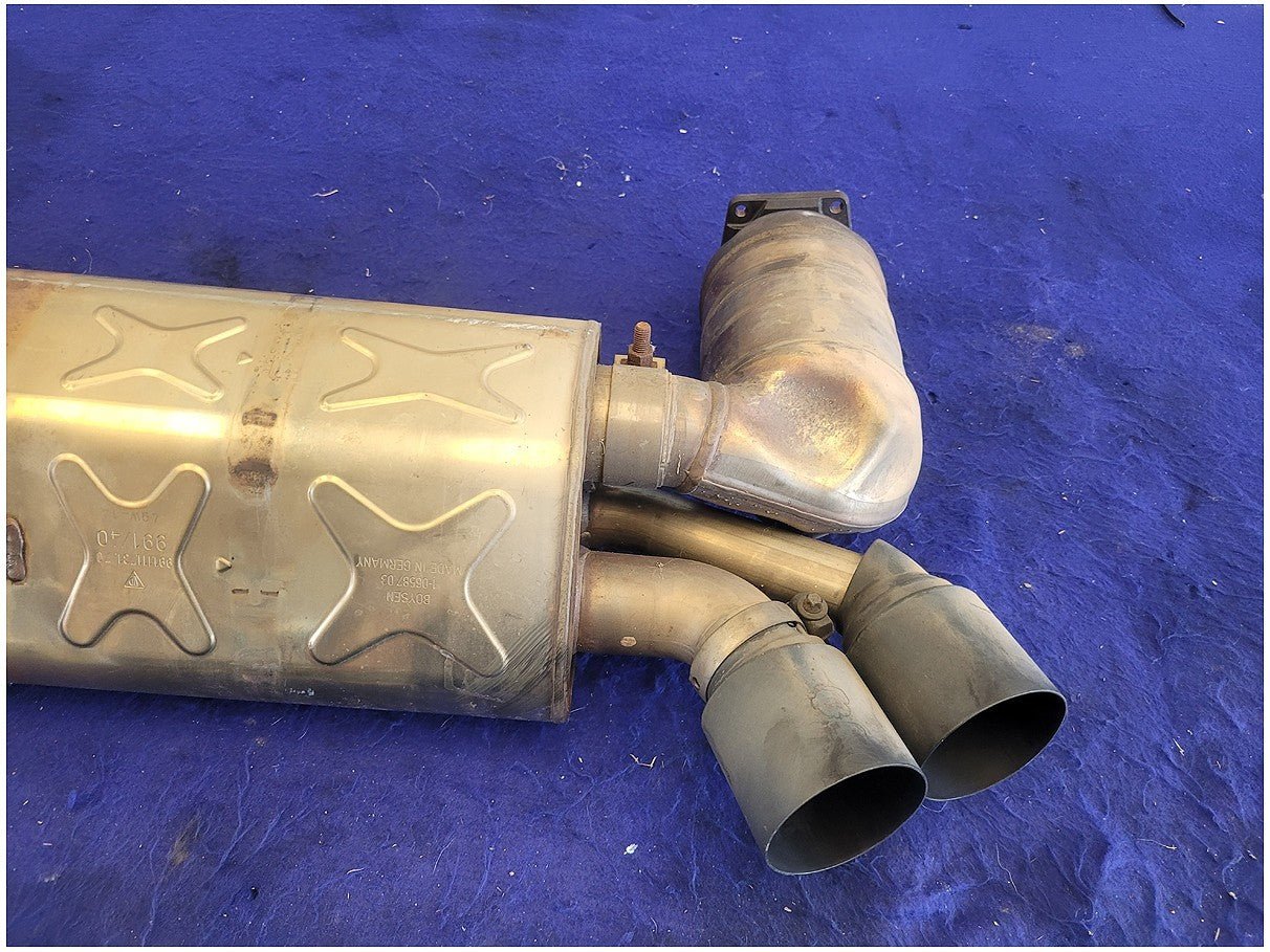 2014 - 2019 Porsche 911 Turbo Boysen Exhaust & Tips 991 OEM - The Parts Farm