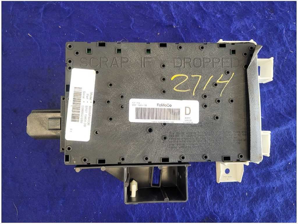 2014 Ford Mustang GT 5.0L S197 Coupe Smart BCM Module Body BR3T - 15604 - DB 2714 - The Parts Farm