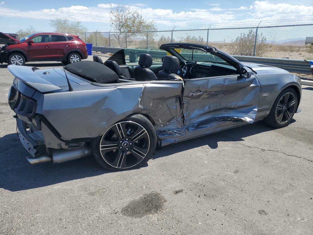 2014 Ford Mustang GT Convertible Carpet Black Liner Molded Floor Casino - The Parts Farm