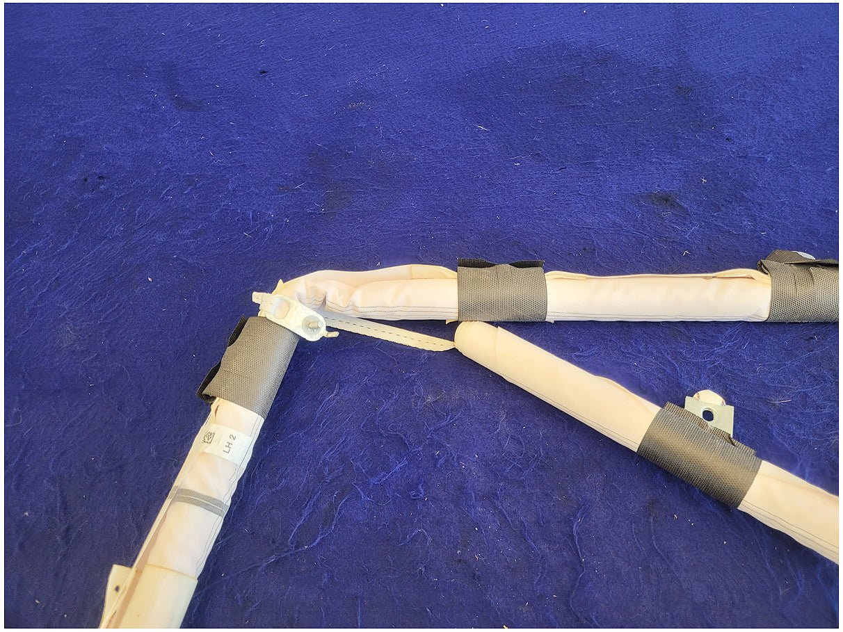 2015 - 2017 Ford F150 F - 150 Pickup Truck Passenger Upper Roof Curtain Air Bag 2747 - The Parts Farm