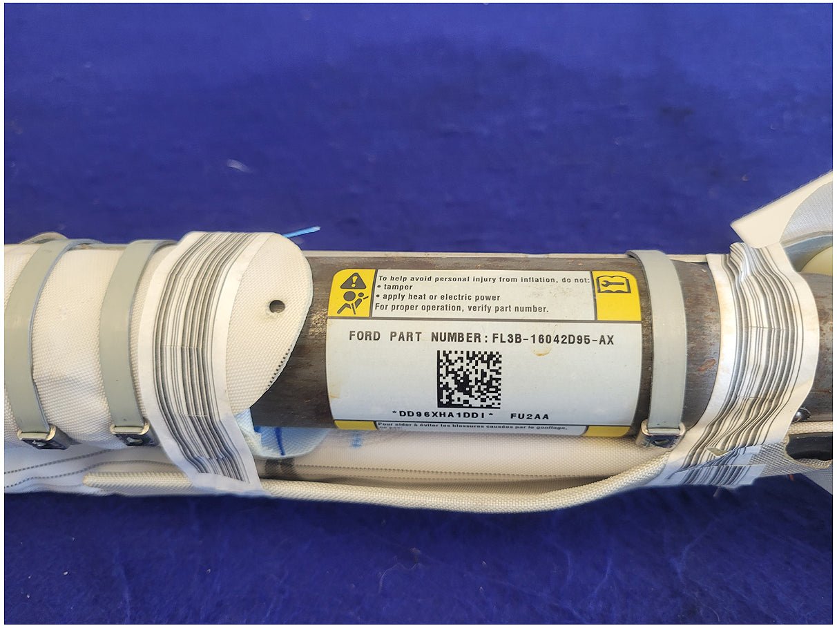 2015 - 2017 Ford F150 F - 150 Pickup Truck Passenger Upper Roof Curtain Air Bag 2747 - The Parts Farm