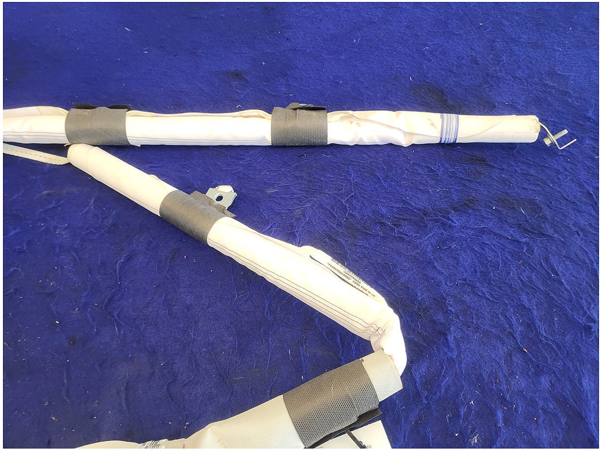 2015 - 2017 Ford F150 F - 150 Pickup Truck Passenger Upper Roof Curtain Air Bag 2747 - The Parts Farm