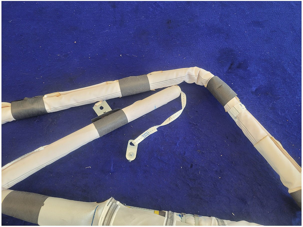 2015 - 2017 Ford F150 F - 150 Pickup Truck Passenger Upper Roof Curtain Air Bag Crew Cab 2744 - The Parts Farm