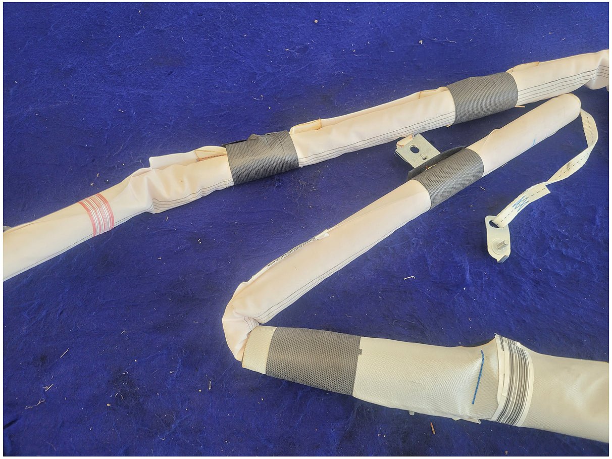 2015 - 2017 Ford F150 F - 150 Pickup Truck Passenger Upper Roof Curtain Air Bag Crew Cab 2744 - The Parts Farm