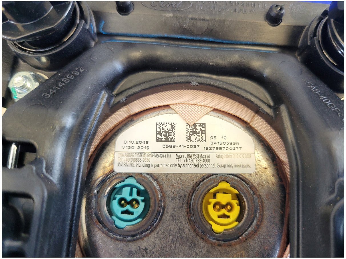 2015 - 2017 Ford F150 Pickup Truck Driver Air Bag Steering Wheel 2733 - The Parts Farm