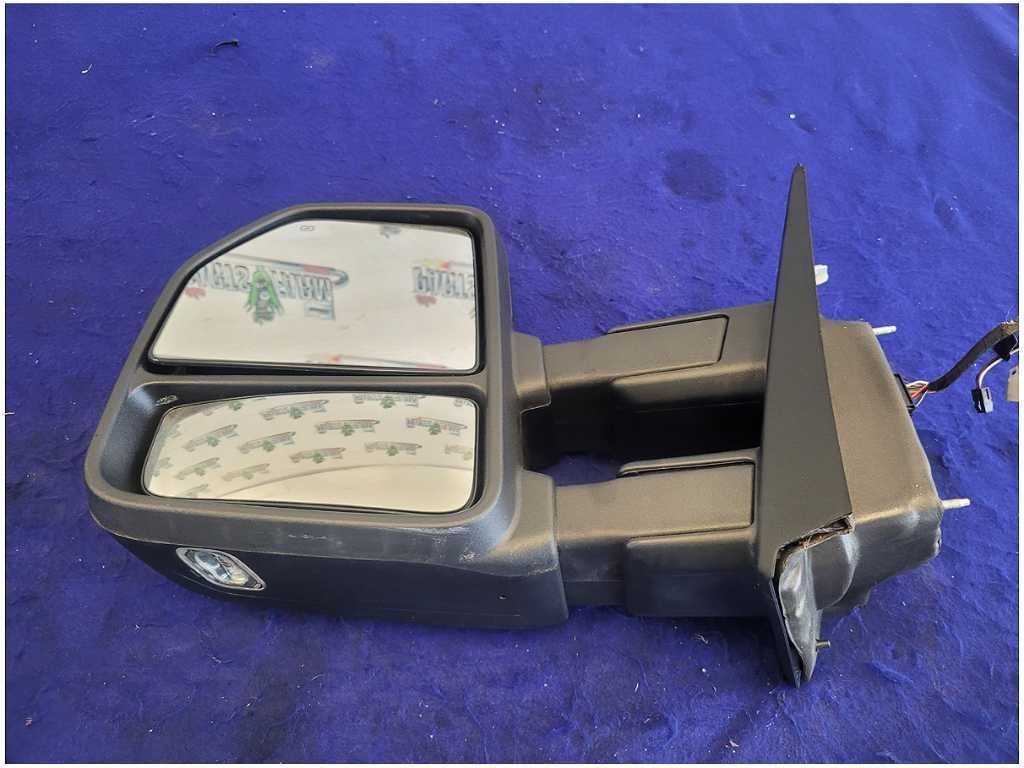 2015 - 2017 Ford F150 Pickup Truck Driver Rear View Mirror Glass Black 2765 - The Parts Farm