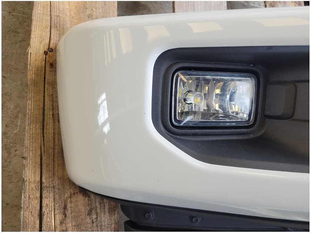 2015 - 2017 Ford F150 Pickup Truck Front Bumper Cover Fog Lights Paint YZ 2733 - The Parts Farm