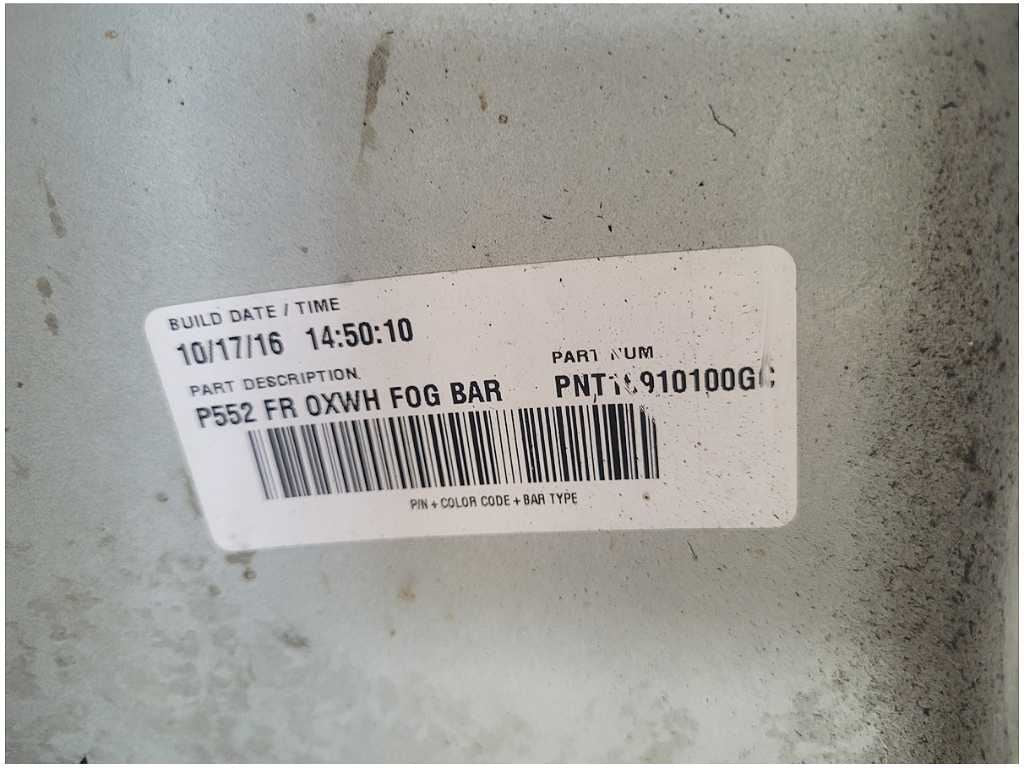 2015 - 2017 Ford F150 Pickup Truck Front Bumper Cover Fog Lights Paint YZ 2733 - The Parts Farm