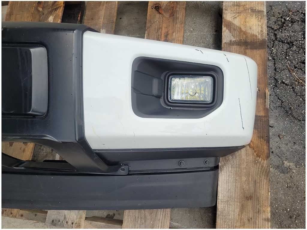 2015 - 2017 Ford F150 Pickup Truck Front Bumper Cover Fog Lights Paint YZ 2733 - The Parts Farm