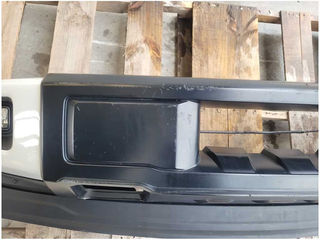 2015 - 2017 Ford F150 Pickup Truck Front Bumper Cover Fog Lights Paint YZ 2733 - The Parts Farm