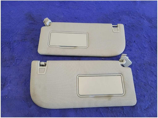 2015 - 2017 Ford F150 Pickup Truck Pair Front Sunvisors No Sunroof Shade 2765 - The Parts Farm