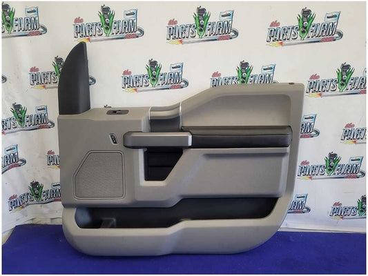 2015 - 2017 Ford F150 Pickup Truck Passenger Front Door Panel Crew Cab Gray 2765 - The Parts Farm