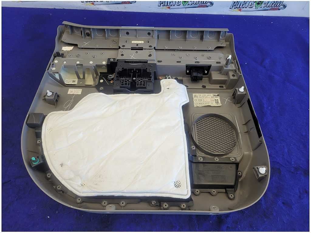 2015 - 2017 Ford F150 Pickup Truck Passenger Rear Door Panel Crew Cab Gray 2765 - The Parts Farm