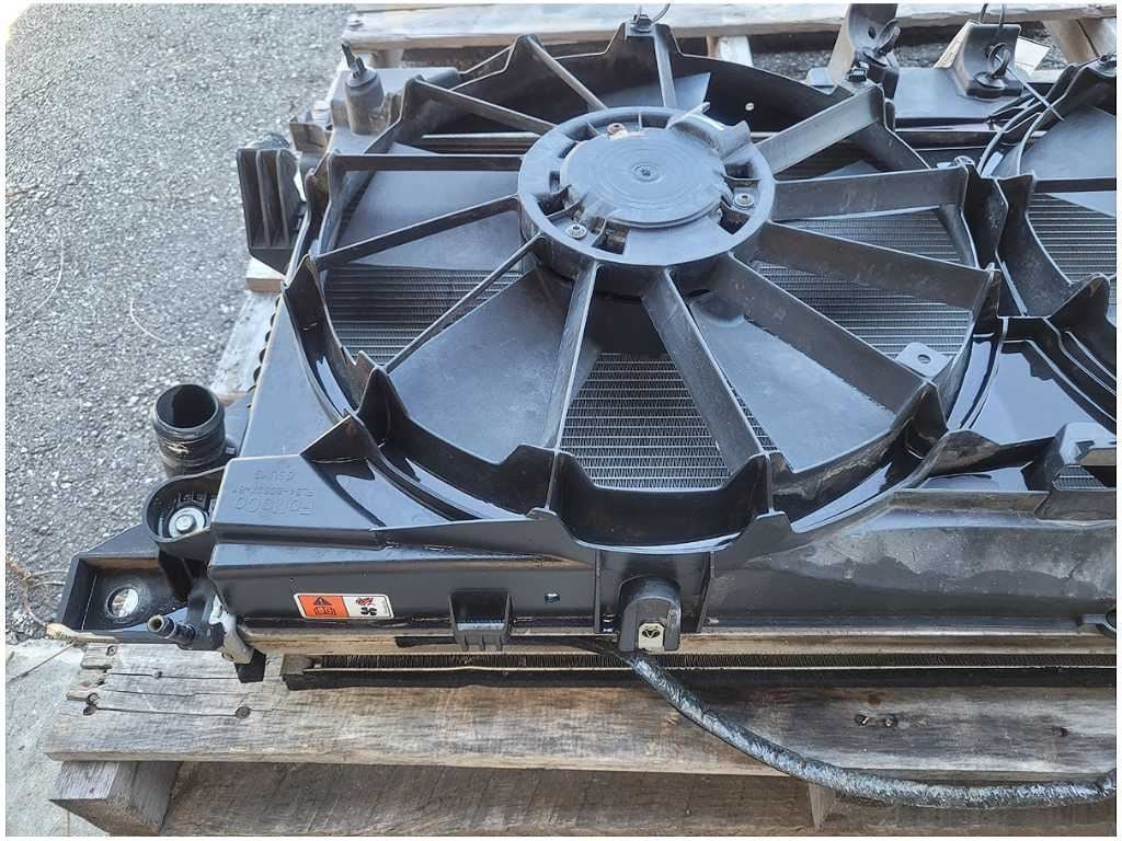 2015 - 2017 Ford F150 Pickup Truck Radiator Fan Condenser Auto Trans Cooling 2765 - The Parts Farm
