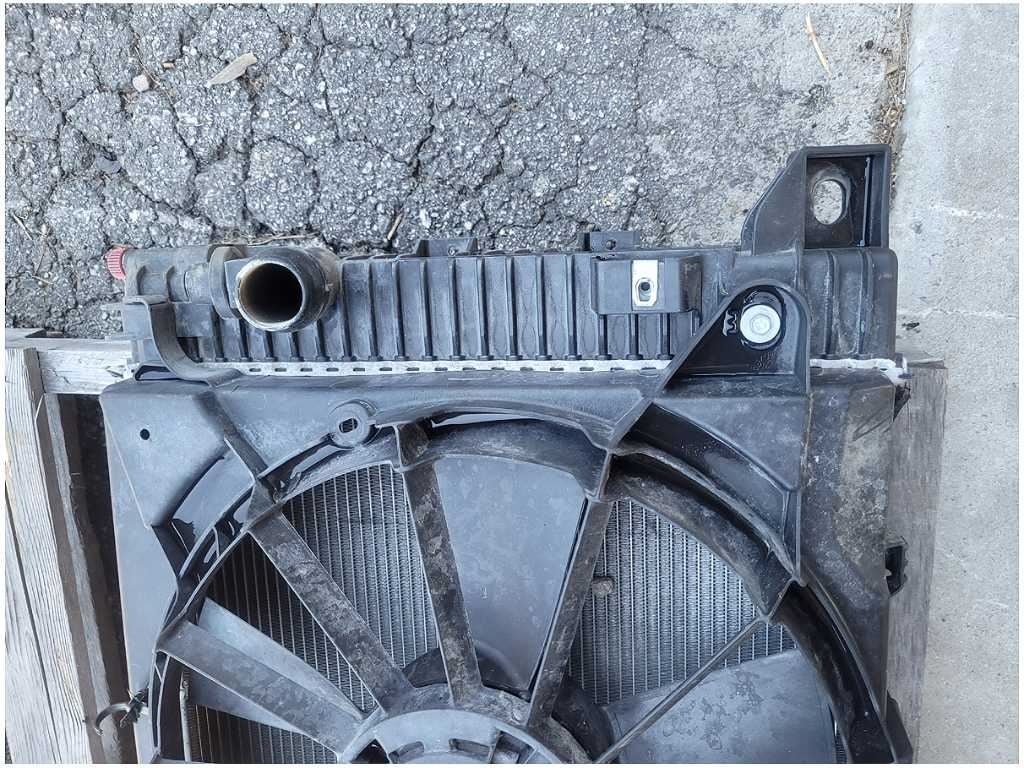 2015 - 2017 Ford F150 Pickup Truck Radiator Fan Condenser Auto Trans Cooling 2765 - The Parts Farm
