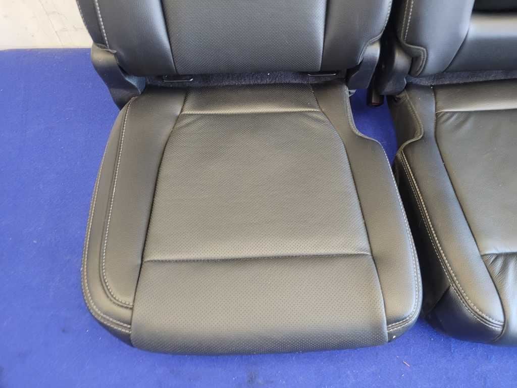 2015 - 2017 Ford F150 Pickup Truck Rear Leather Bench Seat Crew Cab Black 2733 - The Parts Farm