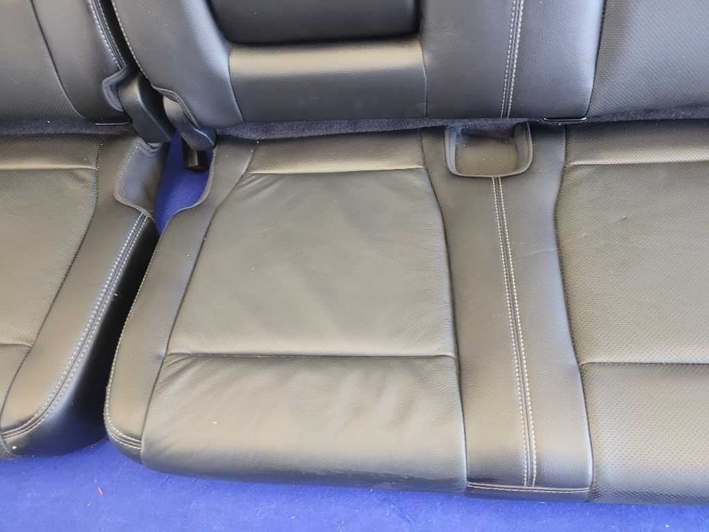 2015 - 2017 Ford F150 Pickup Truck Rear Leather Bench Seat Crew Cab Black 2733 - The Parts Farm
