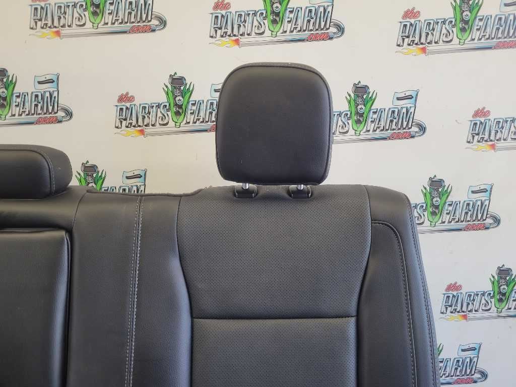 2015 - 2017 Ford F150 Pickup Truck Rear Leather Bench Seat Crew Cab Black 2733 - The Parts Farm