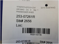 2015 - 2017 Ford Mustang GT Coupe Passenger Dash Lower Knee Air Bag 2656 - The Parts Farm