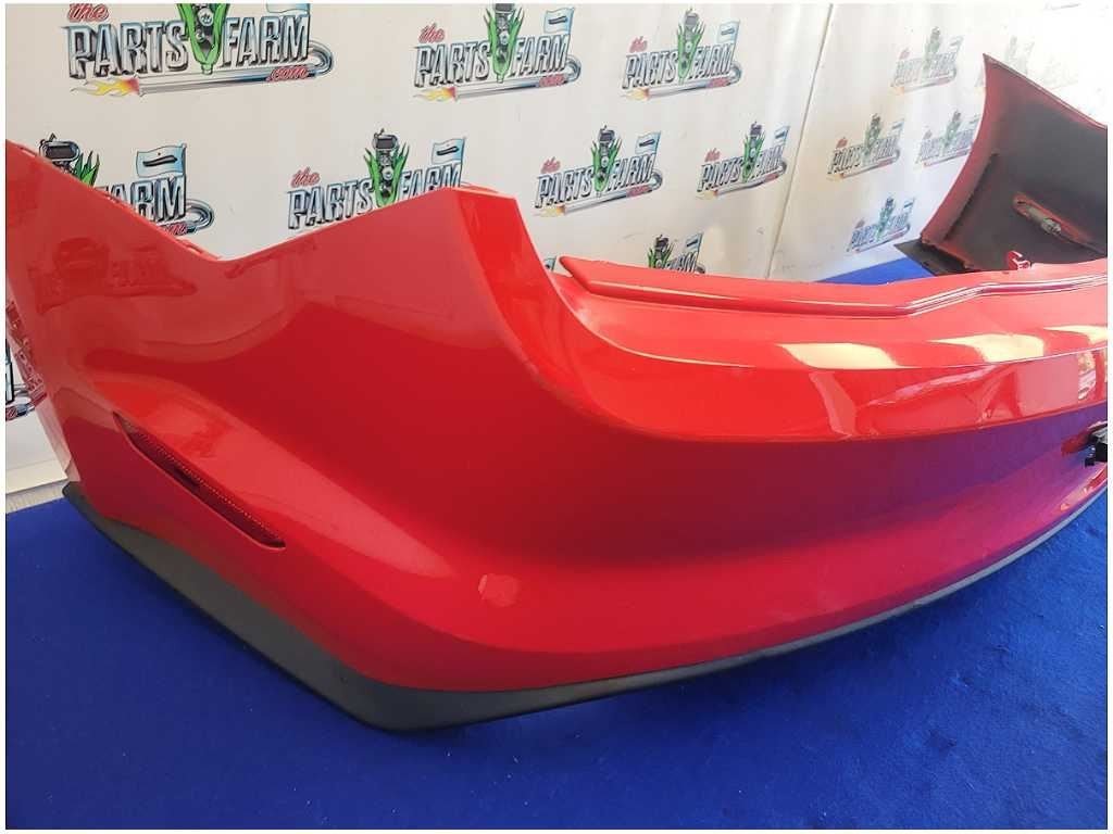 2015 - 2017 Ford Mustang GT Rear Bumper Cover No Park Assist Premium Paint PQ 2777 - The Parts Farm