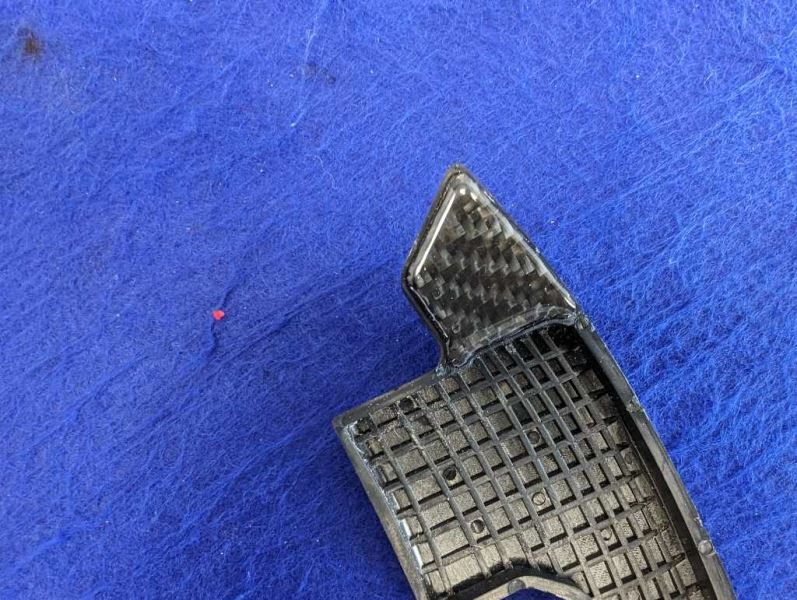 2015 - 2017 Ford Mustang GT S550 Automatic Shifter Paddles Carbon Fiber Look A/T - The Parts Farm