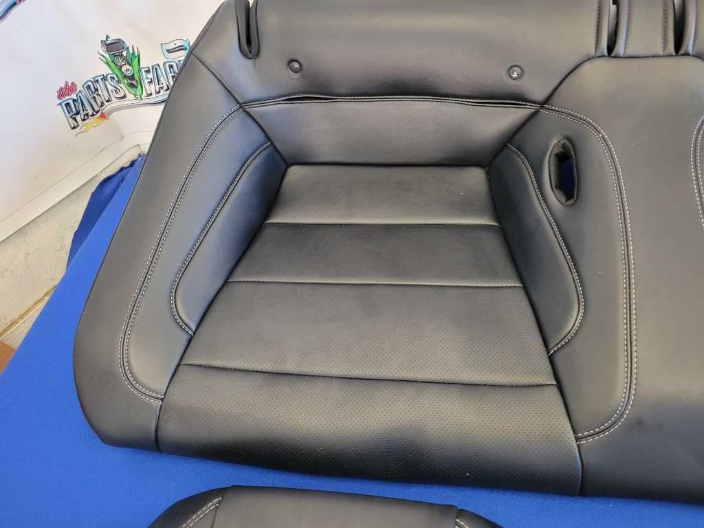2015 - 2017 Ford Mustang GT S550 Coupe Rear Leather Seat Bucket Upper Lower - The Parts Farm