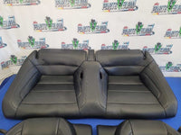 2015 - 2017 Ford Mustang GT S550 Coupe Rear Leather Seat Bucket Upper Lower - The Parts Farm