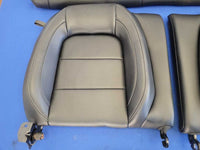 2015 - 2017 Ford Mustang GT S550 Coupe Rear Leather Seat Bucket Upper Lower - The Parts Farm