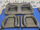 2015 - 2017 Ford Mustang GT S550 Coupe Rear Leather Seat Bucket Upper Lower - The Parts Farm