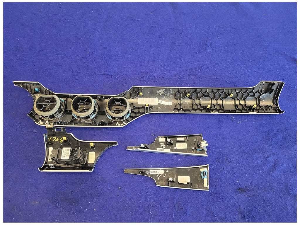 2015 - 2017 Ford Mustang GT S550 Dash Trim Kit Vent Bezel Gauge Molding 2607 - The Parts Farm