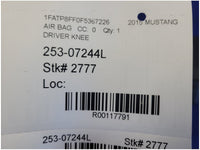 2015 - 2017 Ford Mustang GT S550 Driver Lower Knee Air Bag Left Dash 2777 - The Parts Farm