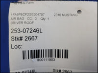 2015 - 2017 Ford Mustang GT S550 Driver Roof Curtain Air Bag 2667 - The Parts Farm
