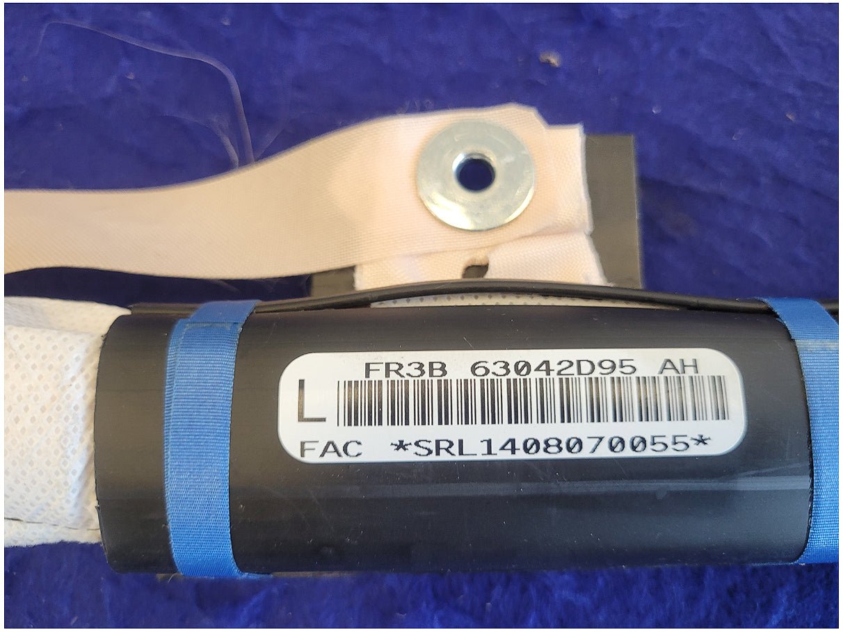 2015 - 2017 Ford Mustang GT S550 Driver Roof Curtain Air Bag 2718 - The Parts Farm