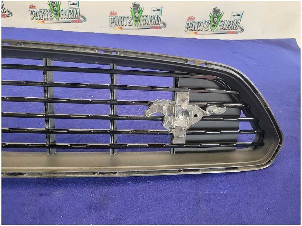 2015 - 2017 Ford Mustang GT S550 Front Upper Grill Grille Bumper Black Emblem 2741 - The Parts Farm