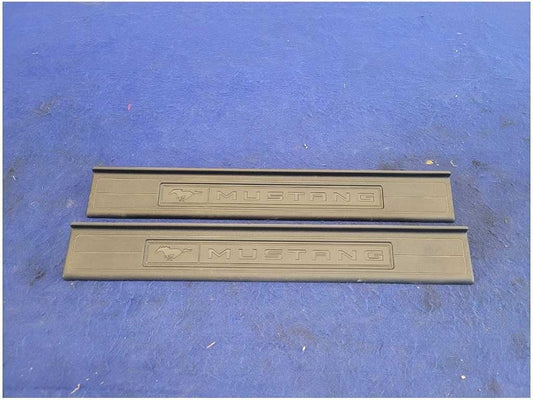 2015 - 2017 Ford Mustang GT S550 Pair Front Door Sill Scuff Plates 2815 - The Parts Farm