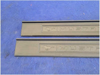 2015 - 2017 Ford Mustang GT S550 Pair Front Door Sill Scuff Plates 2815 - The Parts Farm