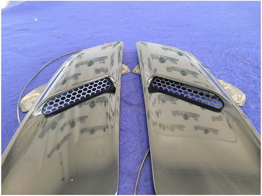 2015-2017 Ford Mustang GT S550 Pair Front Hood Scoops Air Duct Paint G1 2752