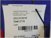 2015 - 2017 Ford Mustang GT S550 Passenger Air Bag Glove Box Dash Front 2718 - The Parts Farm