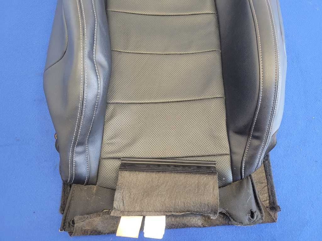 2015 - 2017 Ford Mustang GT S550 Passenger Front Leather Seat Cover Upper - The Parts Farm