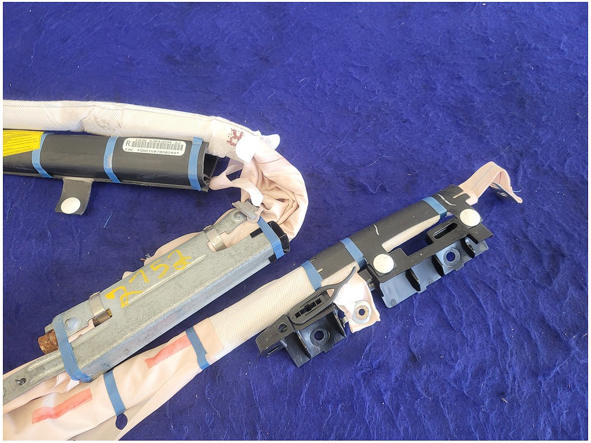 2015 - 2017 Ford Mustang GT S550 Passenger Right Roof Curtain Air Bag 2752 - The Parts Farm