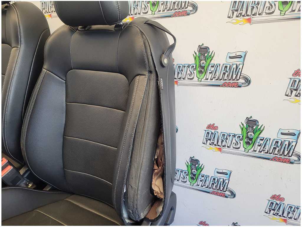 2015 - 2017 Ford Mustang GT S550 Set Leather Coupe Seats Bucket Blown Bag 2706 - The Parts Farm