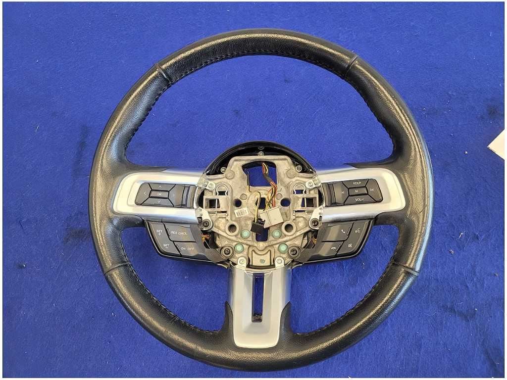 2015 - 2017 Ford Mustang GT S550 Steering Wheel Front Driver Manual Trans 2776 - The Parts Farm